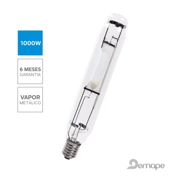 Lâmpada Vapor Metálico 1000W MPT Demape Lâmpada Vapor Metálico 1000W MPT Demape