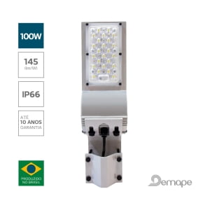 Luminária Pública LED 100W Demape Courbe 3
