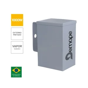 Reator Vapor de Sódio 1000W Externo Pintado Procel