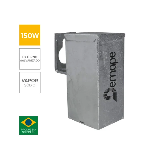 Reator-Vapor-de-Sodio-150W-Externo-Galvanizado-1.jpg Reator Vapor de Sódio 150W Externo Galvanizado