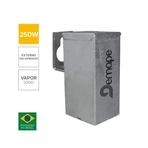 Reator-Vapor-de-Sodio-250W-Externo-Galvanizado.jpg Reator Vapor de Sódio 250W Externo Galvanizado ENCE