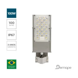 Luminária LED Parking Station 100W Demape