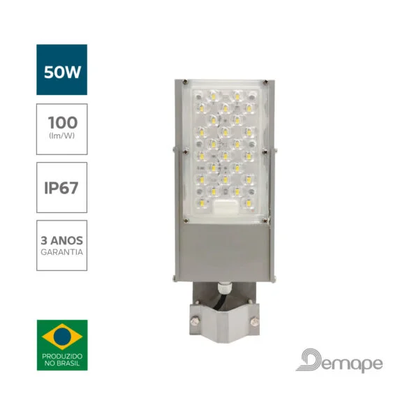 Luminária LED Parking Station 50W Demape