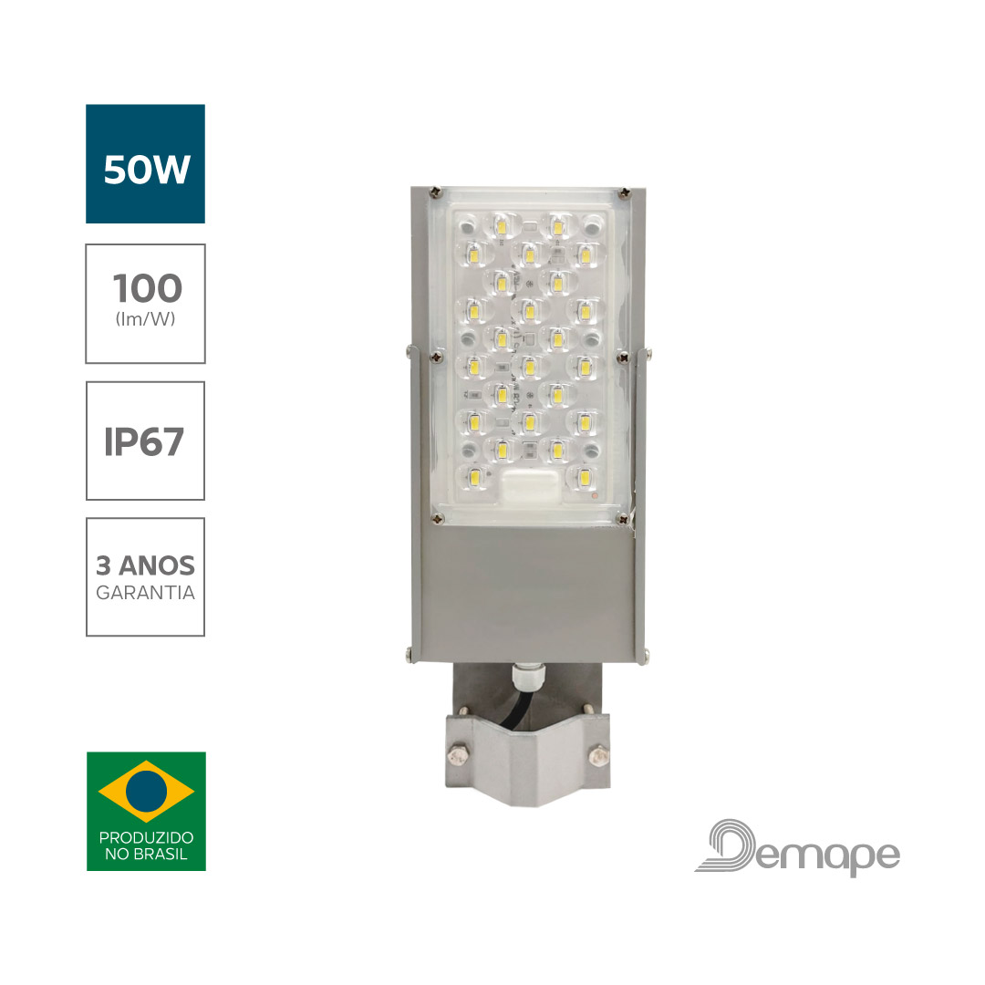 Luminária LED Parking Station 50W Demape