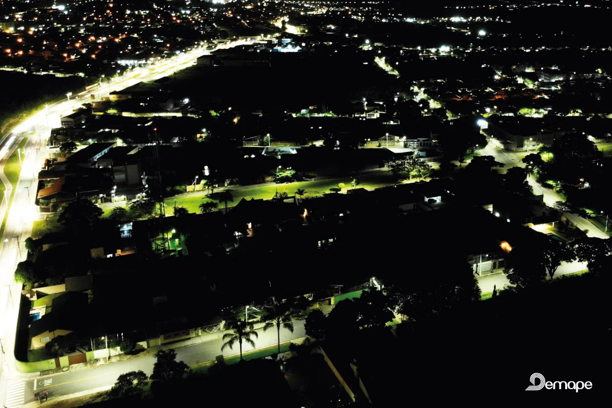 Iluminação Pública Atibaia - Luminárias LED Demape