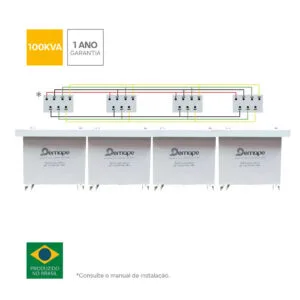 Transformador 100 kVA Trifásico Demape