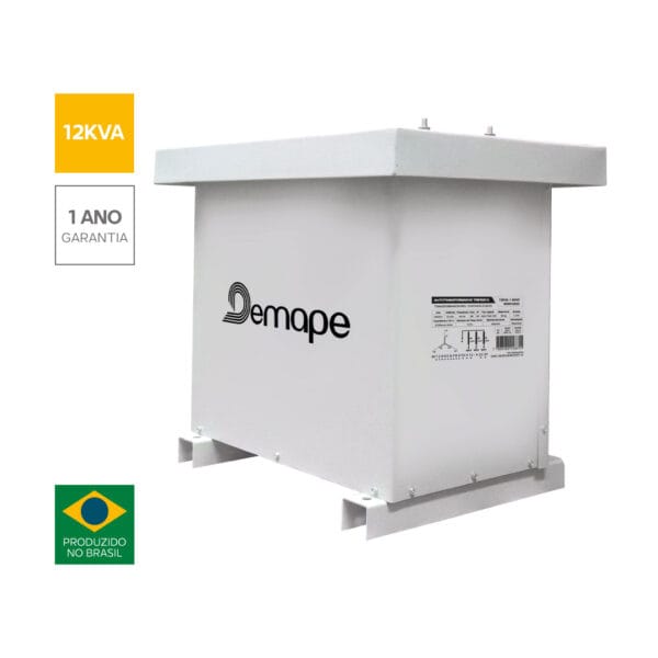 Autotransformadores-Trifásico_IP54-02 Transformador 10 kVA Trifásico Demape