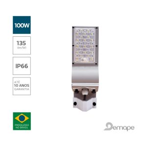 Luminária Pública LED 100W Demape Courbe 8