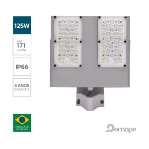 Luminária Pública LED 125W Demape C9