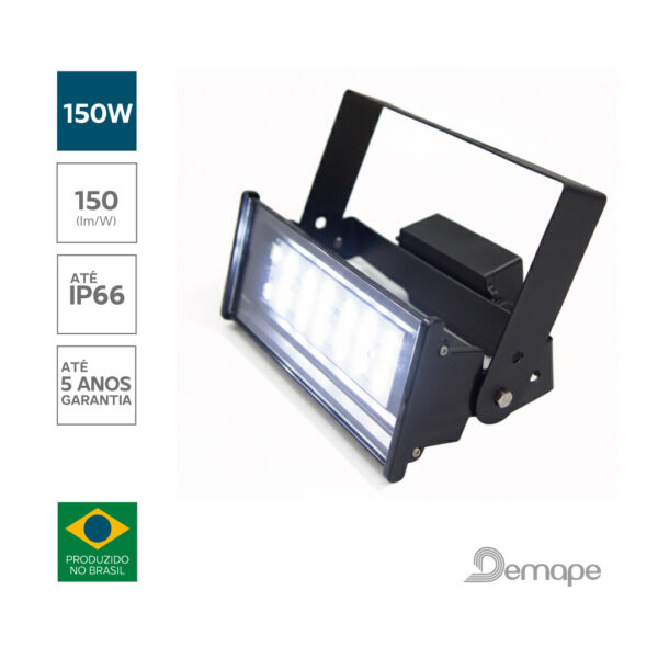 HighBay-LED-150W Luminária Industrial High Bay 150W Demape