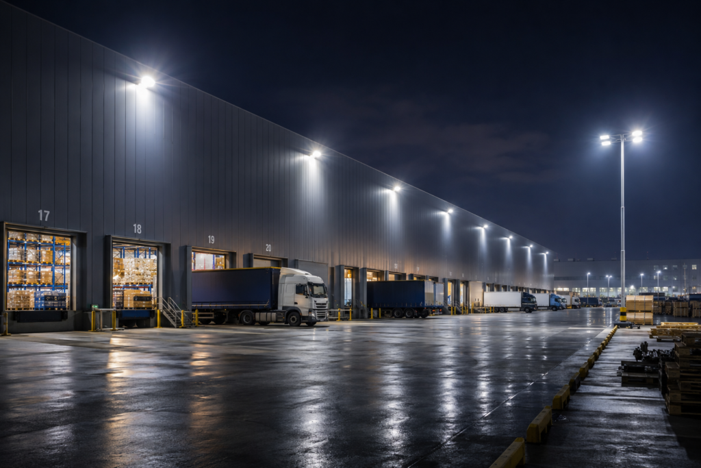 Iluminação profissional LED para industrias 